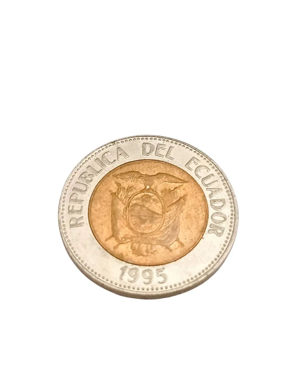 3 moedas antigas do Equador - Foto 4