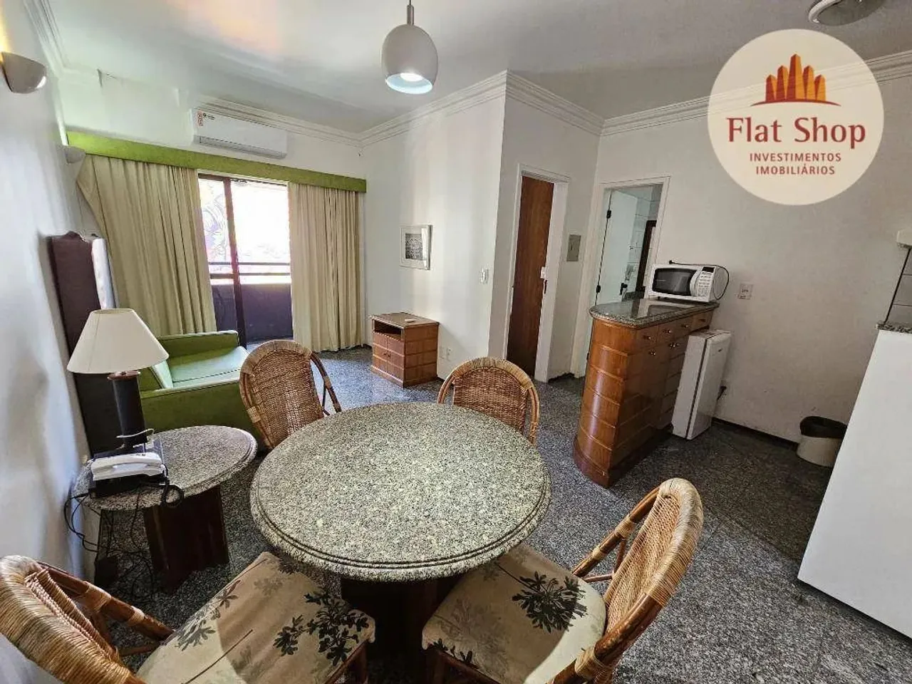 Flat com 1 dormitório à venda, 39 m² por R$ 380.000,00 - Meireles - Fortaleza/CE