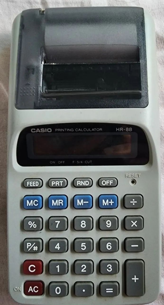 Calculadora Impressora Casio HR-8B