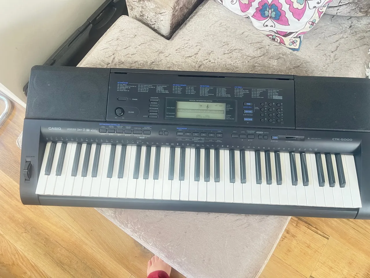 Teclado CTK 5000 Cássio 