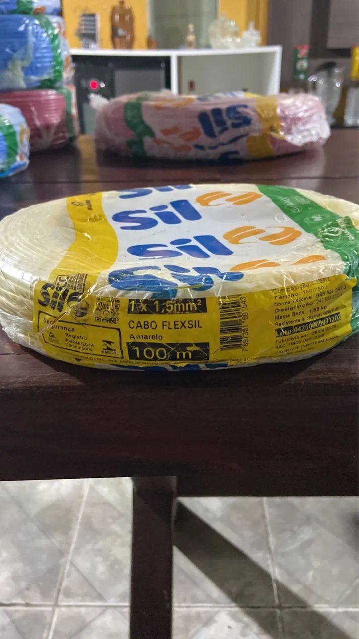 Fio sil 1,5 , 2,5 , 4.0 , 6,0 e 10mm 100m