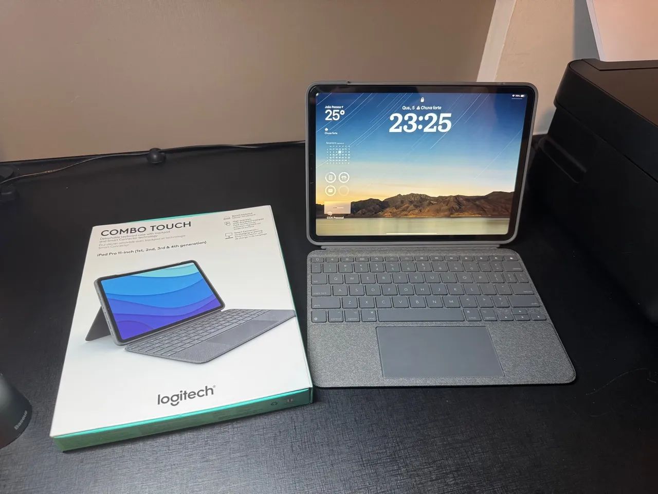 Capa Teclado Logitech Combo Touch p/ iPad Pro 11? (1ª, 2ª, 3ª e 4ª gerações - Foto 4