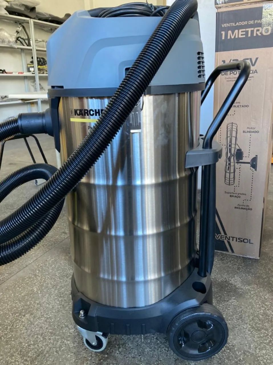 Aspirador  Industrial - NT90-2 - Karcher de Pó e Líquido