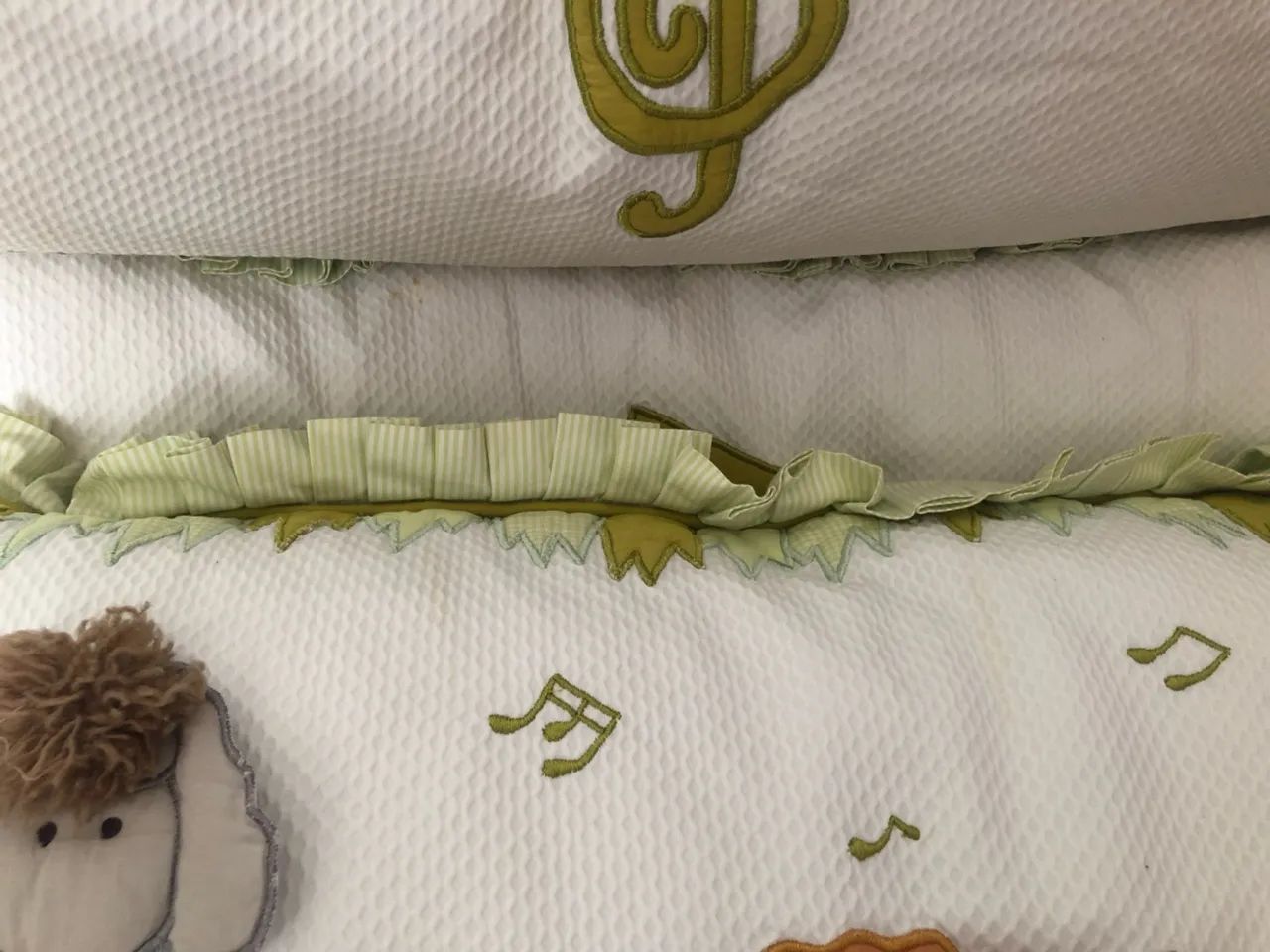 Protetor de berço musical Safari para bebê - Foto 3