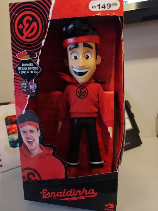 Boneco Esnaldinho - Edição Especial - Novo