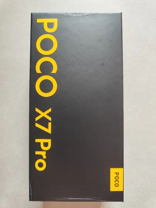 Poco X7 Pro 5G de 512gb e 12gb ram, Xiaomi, global, novo, lacrado.