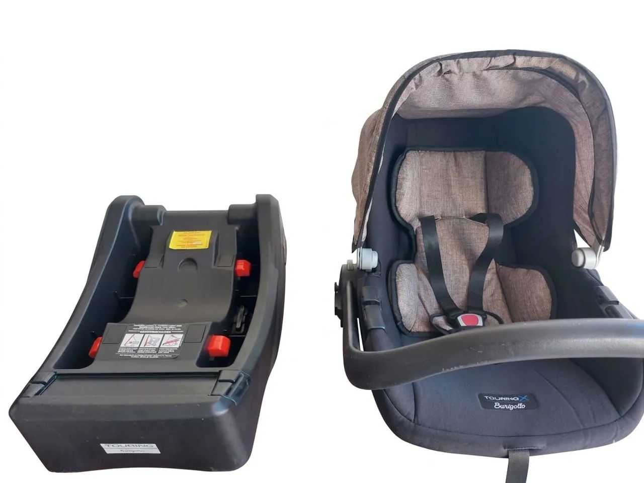 Carrinho e bebê conforto Burigotto.  - Foto 4