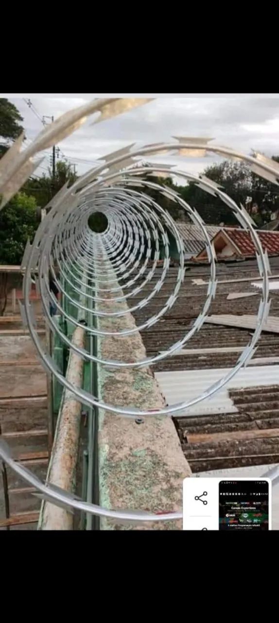 Consertinas e ou cercas cortantes - Foto 5