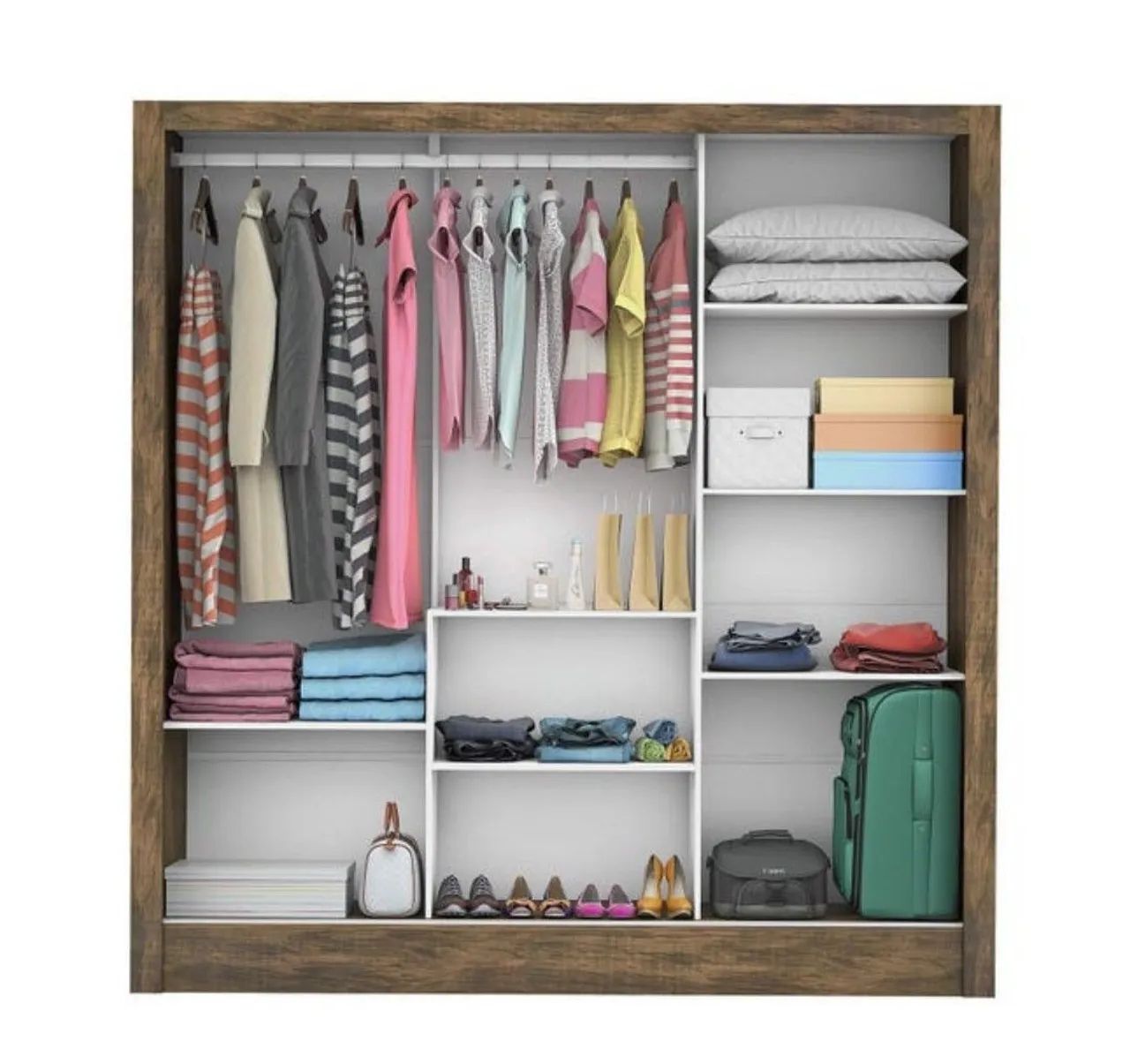 Guarda Roupa Siena Modulado! Pronta Entrega! - Foto 2