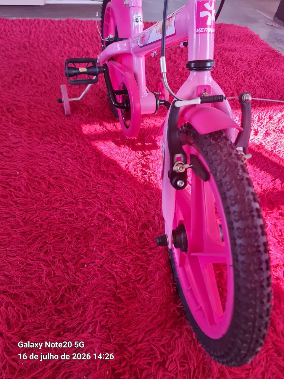 BICICLETA INFANTIL DE MENINA - Foto 4
