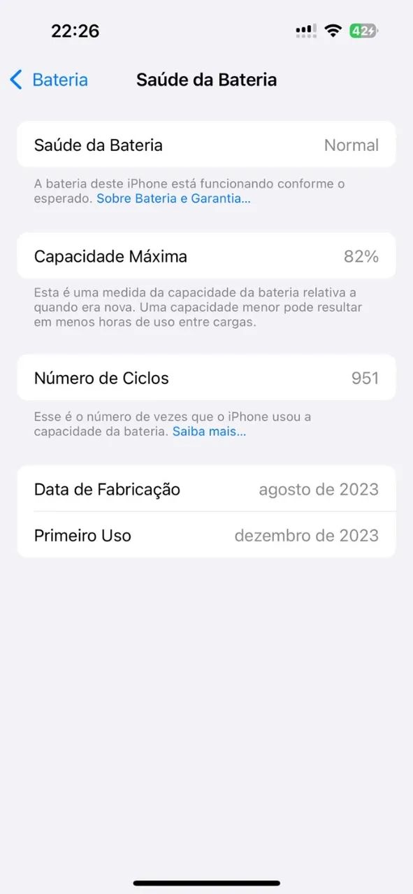 Iphone 15 - 128gb - Azul - Foto 3