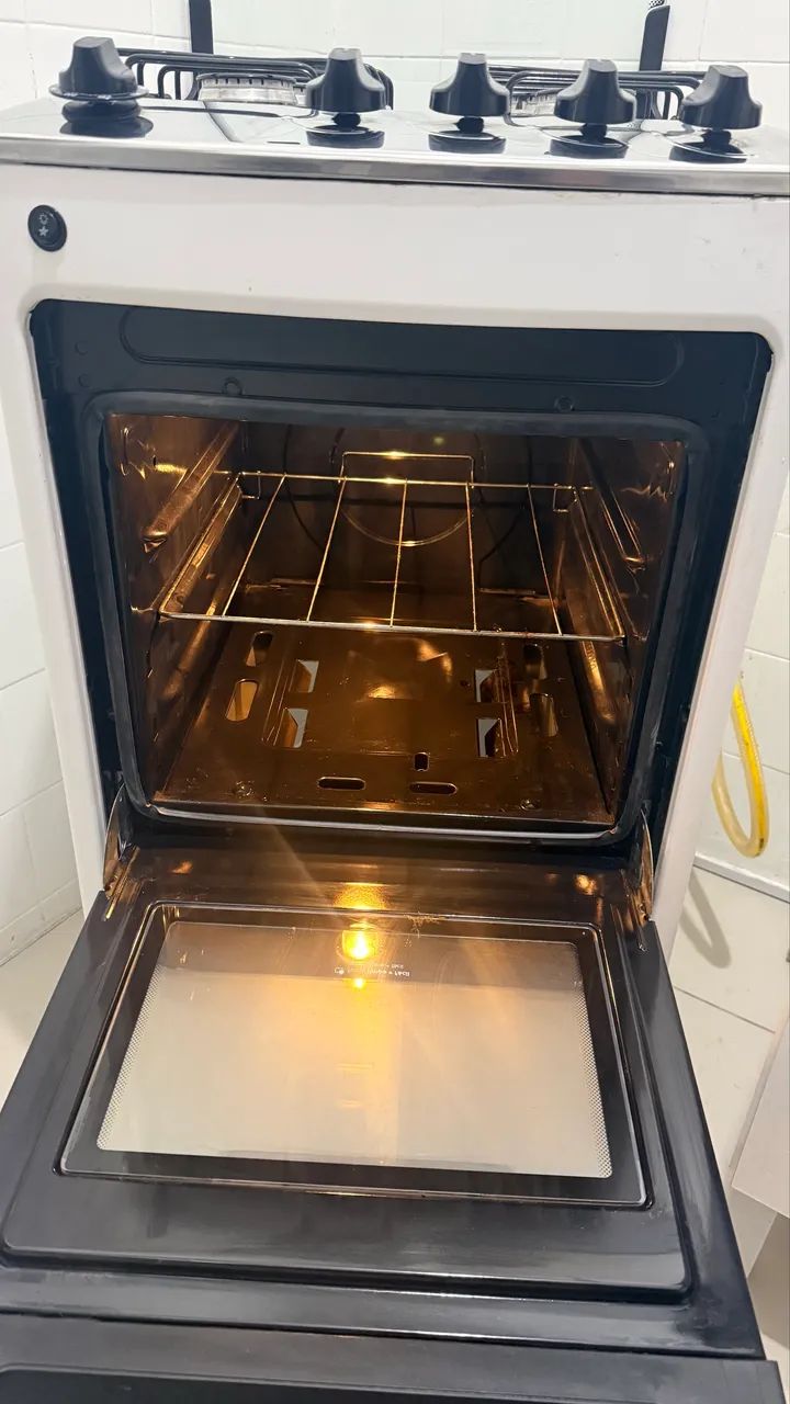 Fogão Consul 4 bocas com mesa inox  - Foto 4