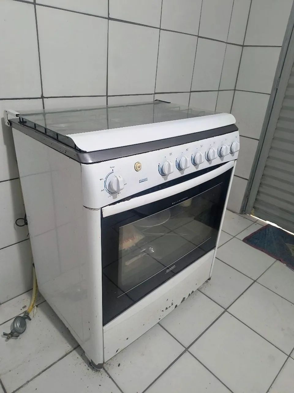 Fogão funcionando 