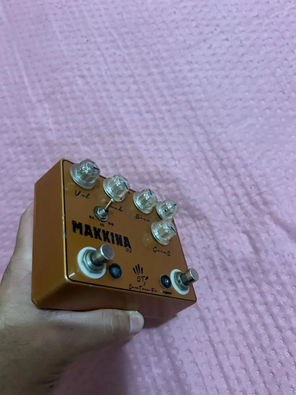 Pedal MAKKINA dupla distorção  - Foto 3
