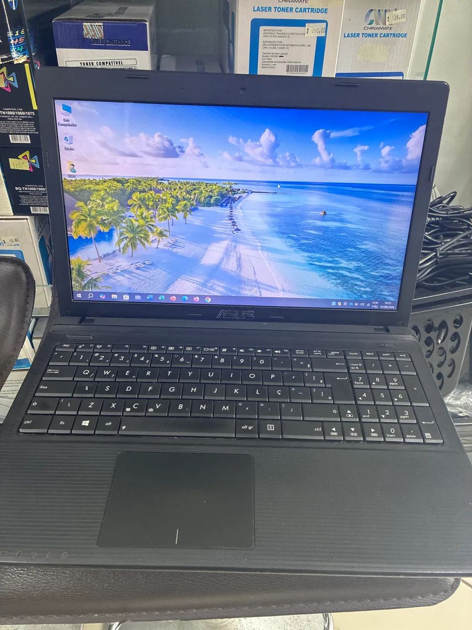 Notebook Asus core I3 