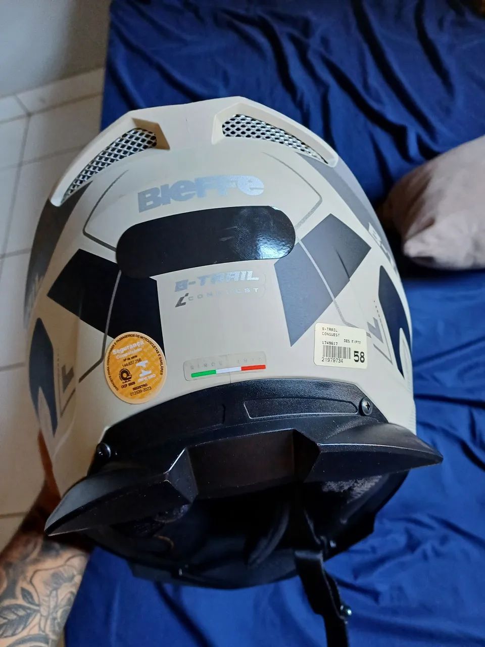 Capacete bieffe 58 - Foto 3