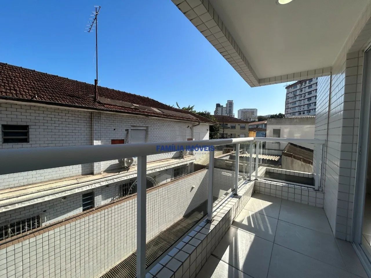 Apartamento para alugar 1 quarto com lazer no Boqueirão Santos SP - Foto 7