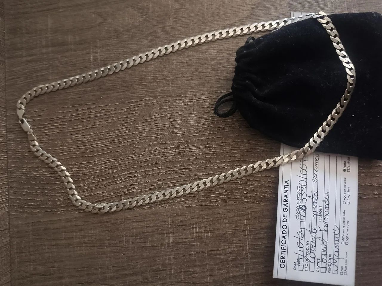 Cordão de Prata  - Foto 2