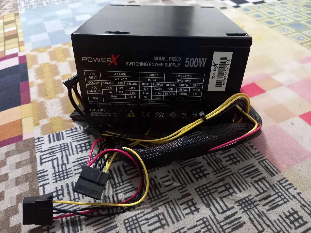 Fonte PowerX 500w usada