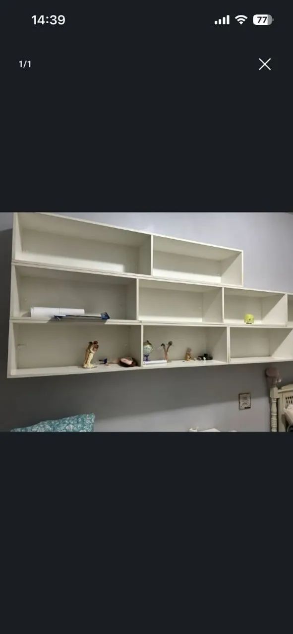 Nicho triplo 100% MDF
