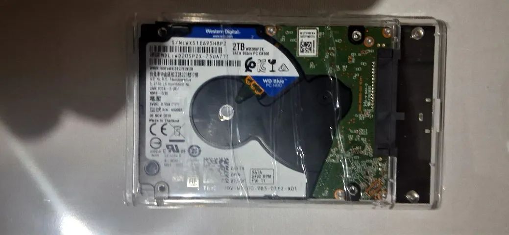 HD de notebook 2tb com case para externo   - Foto 5