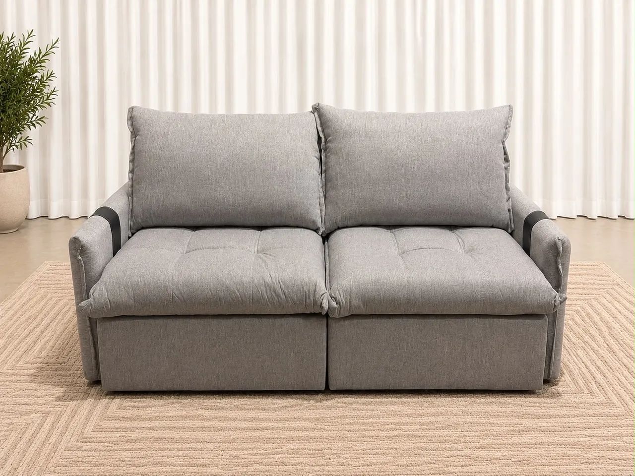 Sofa cama Lis 2 metros  / d28 / sem caixa / pronta entrega 