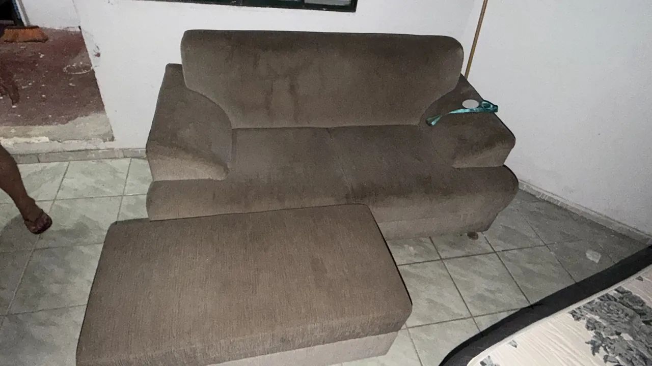 Sofá com puf  - Foto 4