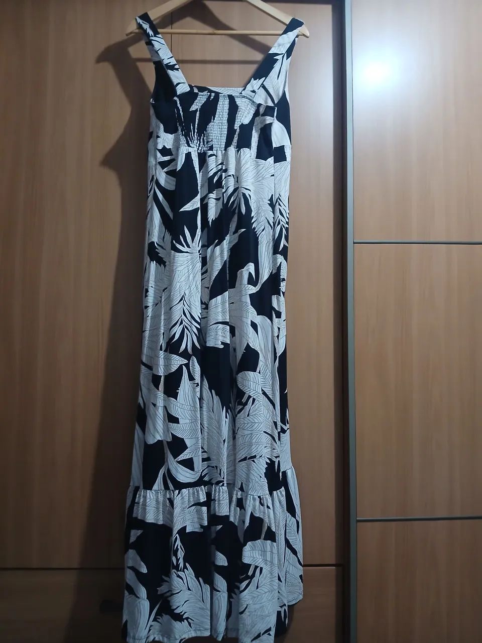 Vestido longo em cotton Renner - M - Foto 5