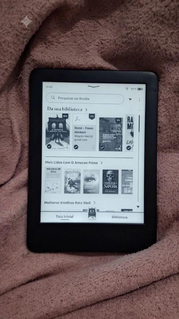 Kindle Amazon 10ª Geração com Iluminação Embutida - Perfeito Estado - Foto 4