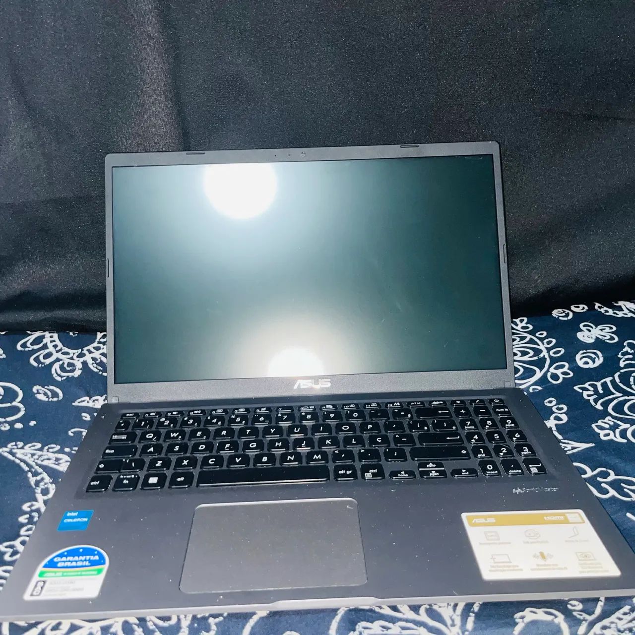 Notebook Asus Vivobook Intel Celeron 4GB RAM SSD 119GB - Perfeito p/ Estudos - Foto 3