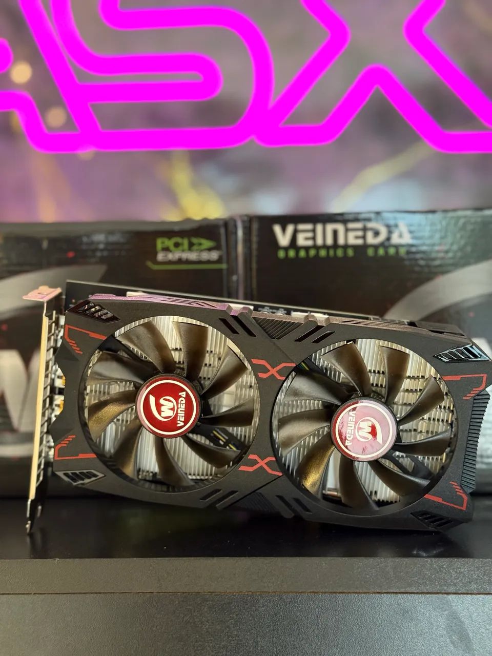 Placa de vídeo RX5500 8GB NOVA - Foto 2