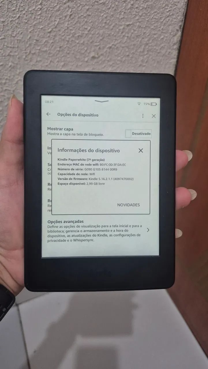 Kindle Paperwhite 7° geração  - Foto 3