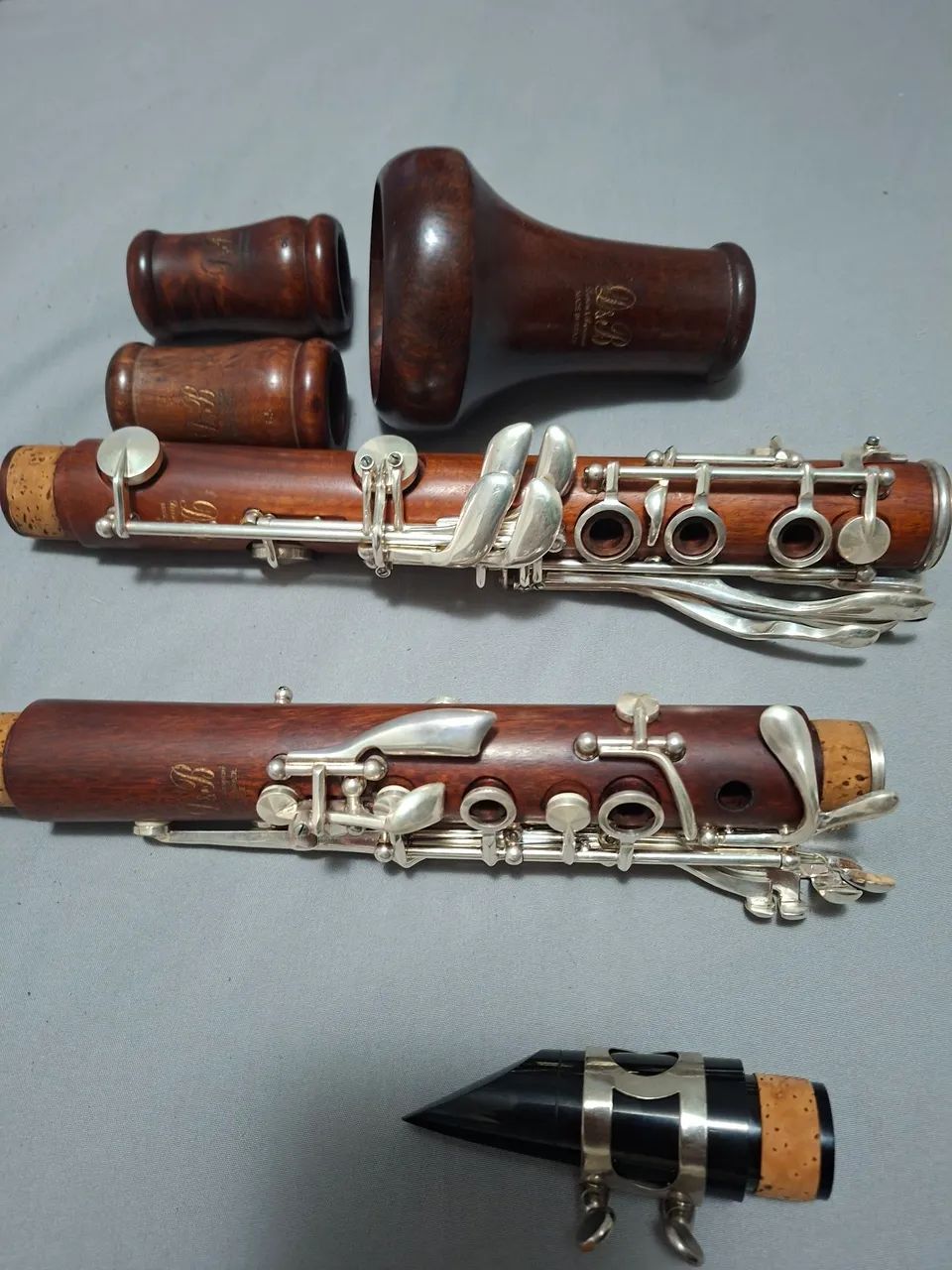 Clarinete Devon e Burgani- 18 chaves