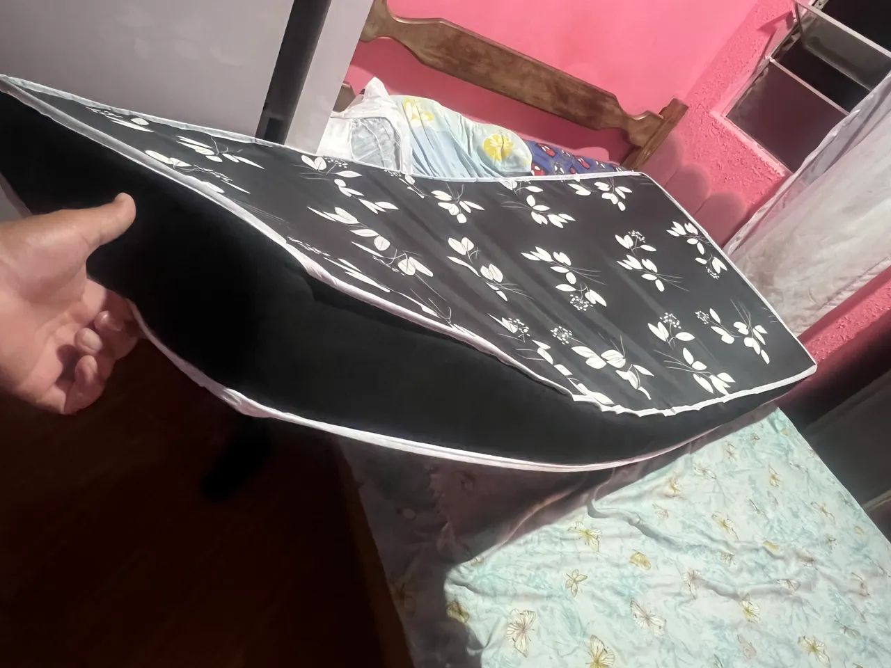Cama box solteiro com colchão d33. - Foto 3