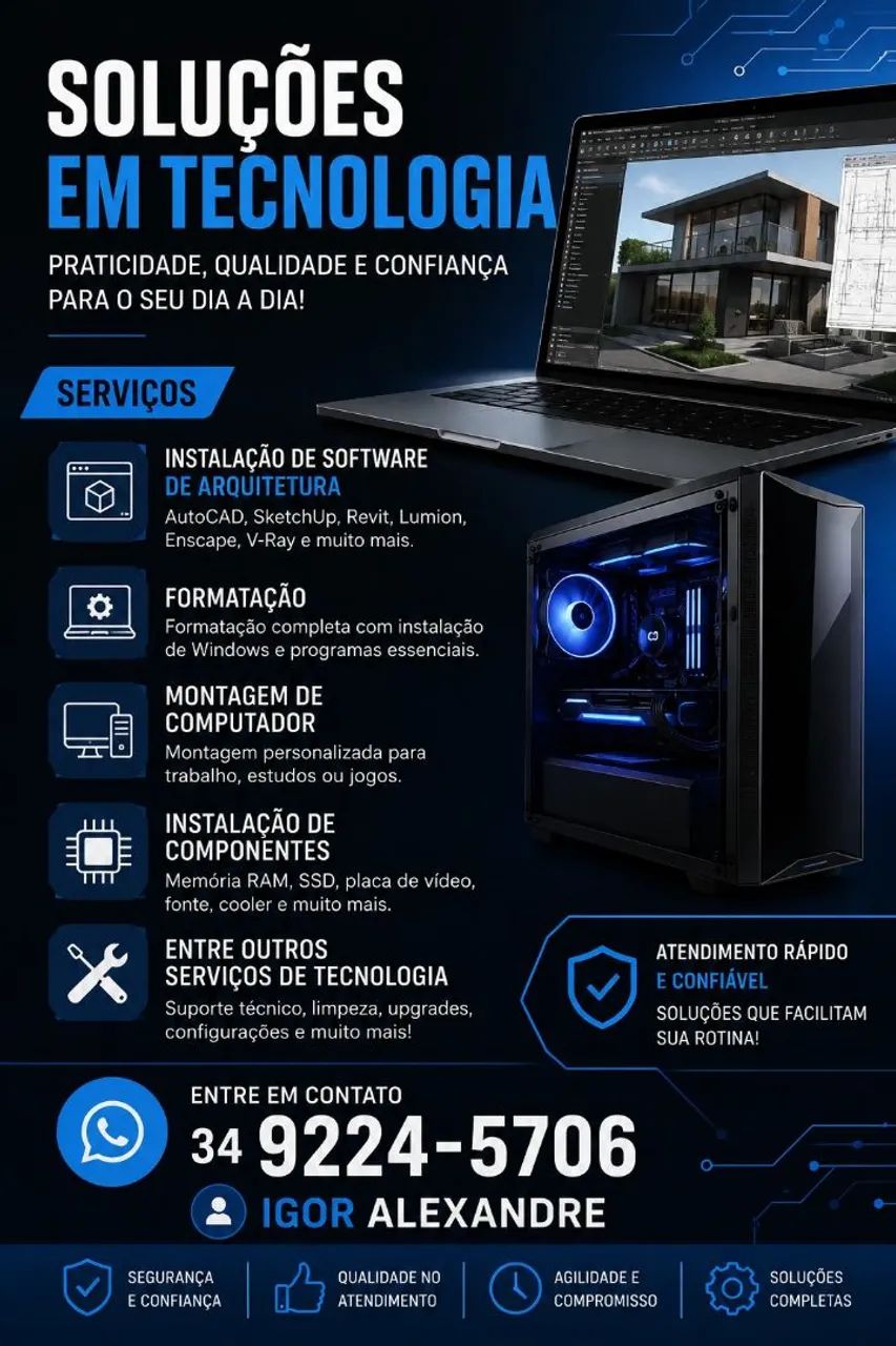 Formatação e outros serviços!