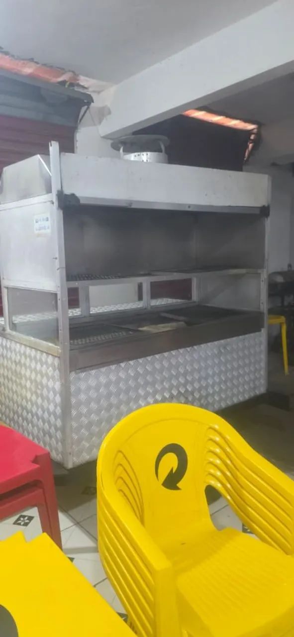 Reboque top todo no alumínio com churrasqueira e compartimento! - Foto 5