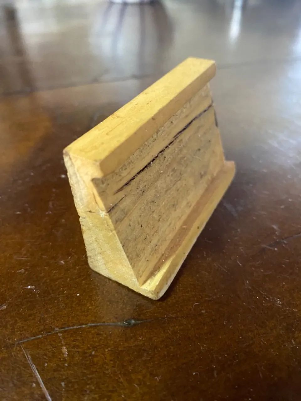 PRECIFICADOR DE MADEIRA RUSTICO PARA VITRINE - Foto 2