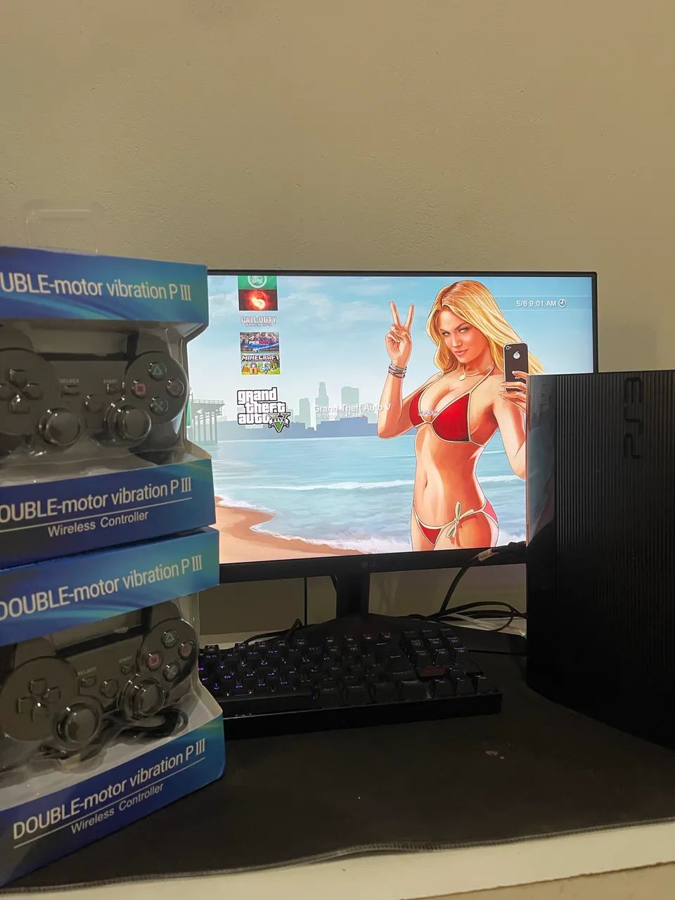 Ps3 super slim desbloqueio cheio de jogos  - Foto 3