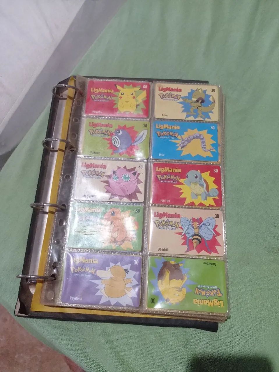 Telephone Card Collection - Various and Complete (Dalmatian, Pokemon, Ayrton Senna, and World Cup)