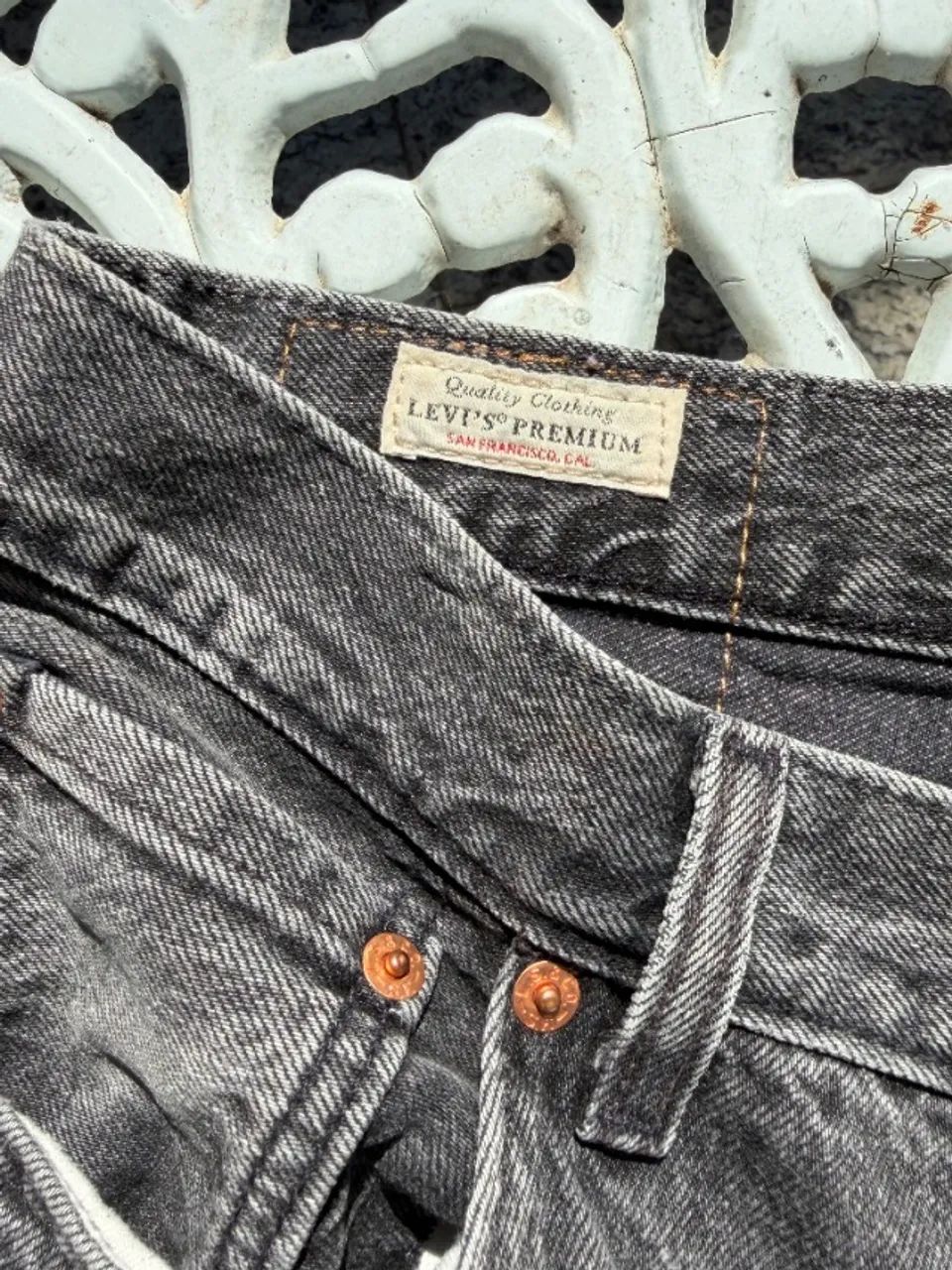 Calça Jeans Levi's 501 54' Reta 44 - Stoned - Foto 5