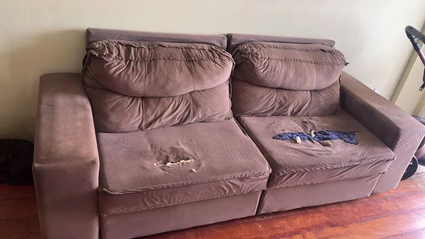 Sofá cama usado
