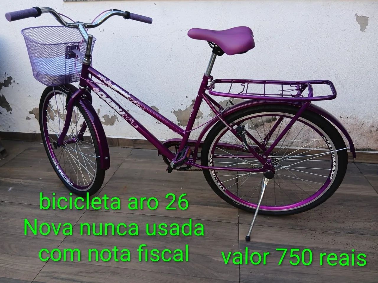 Bicicleta nova 