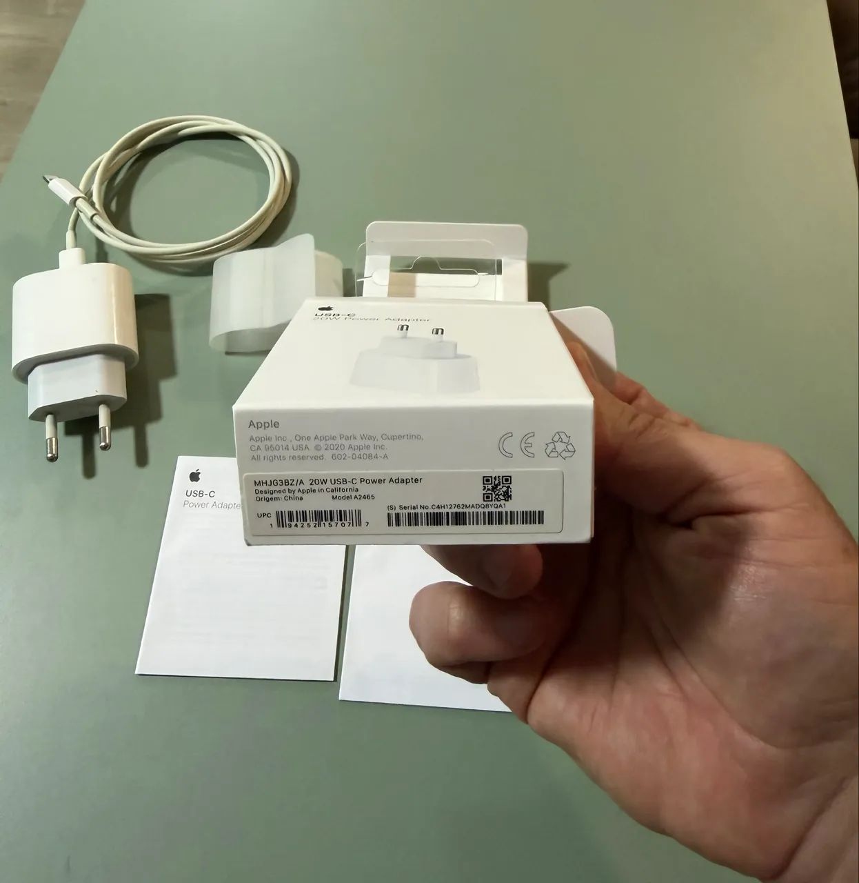 Carregador Apple 20W Original + Cabo - Foto 2
