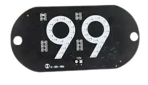 Placa Carro Led Motorista Aplicativo 99 - Foto 5