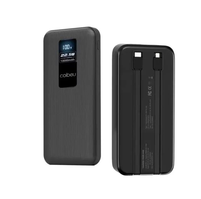 Powerbank Coibeu 10000mah Super rápida 22,5W Para iPhone e Android - Foto 5