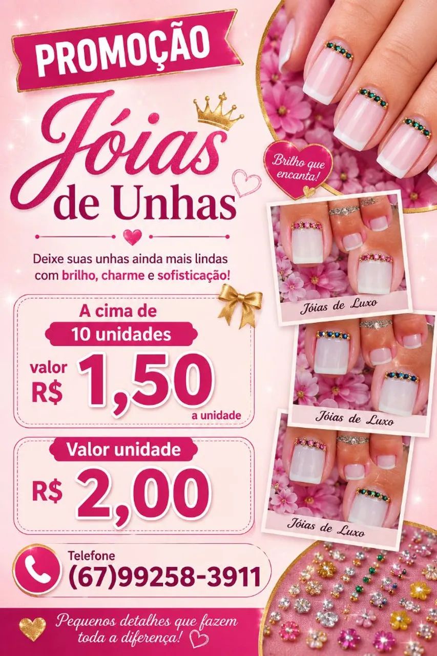 Jóias de unhas - Foto 2
