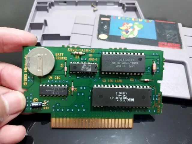 Jogo de SNES original Mario World - Foto 3