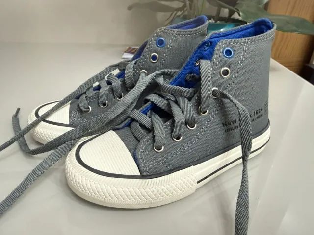 Tenis All Star Cinza Novo - tamanho 29/30