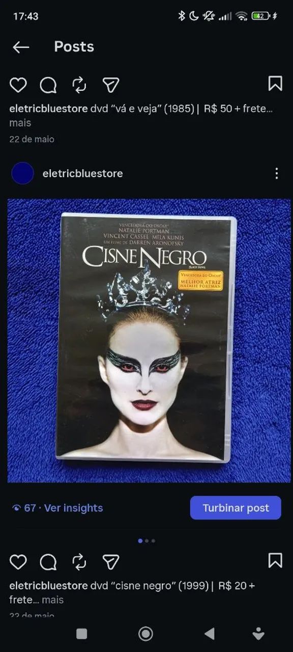 Cisne Negro (2004) - DVD