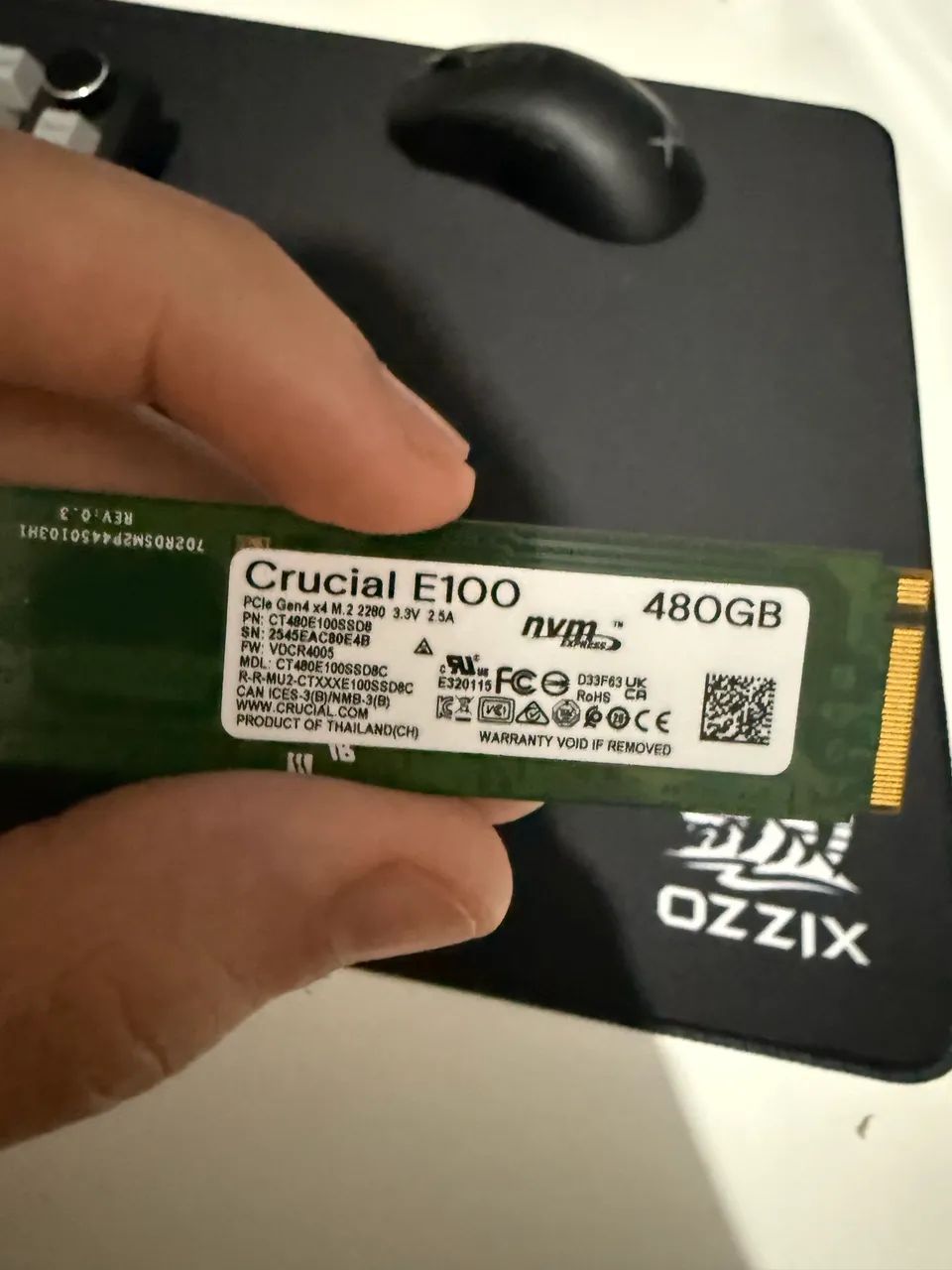 Ssd nvme Crucial 500gb  - Foto 4